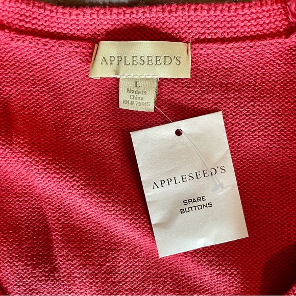 Appleseed's Pink Cardigan Vest - Picture 5 of 6